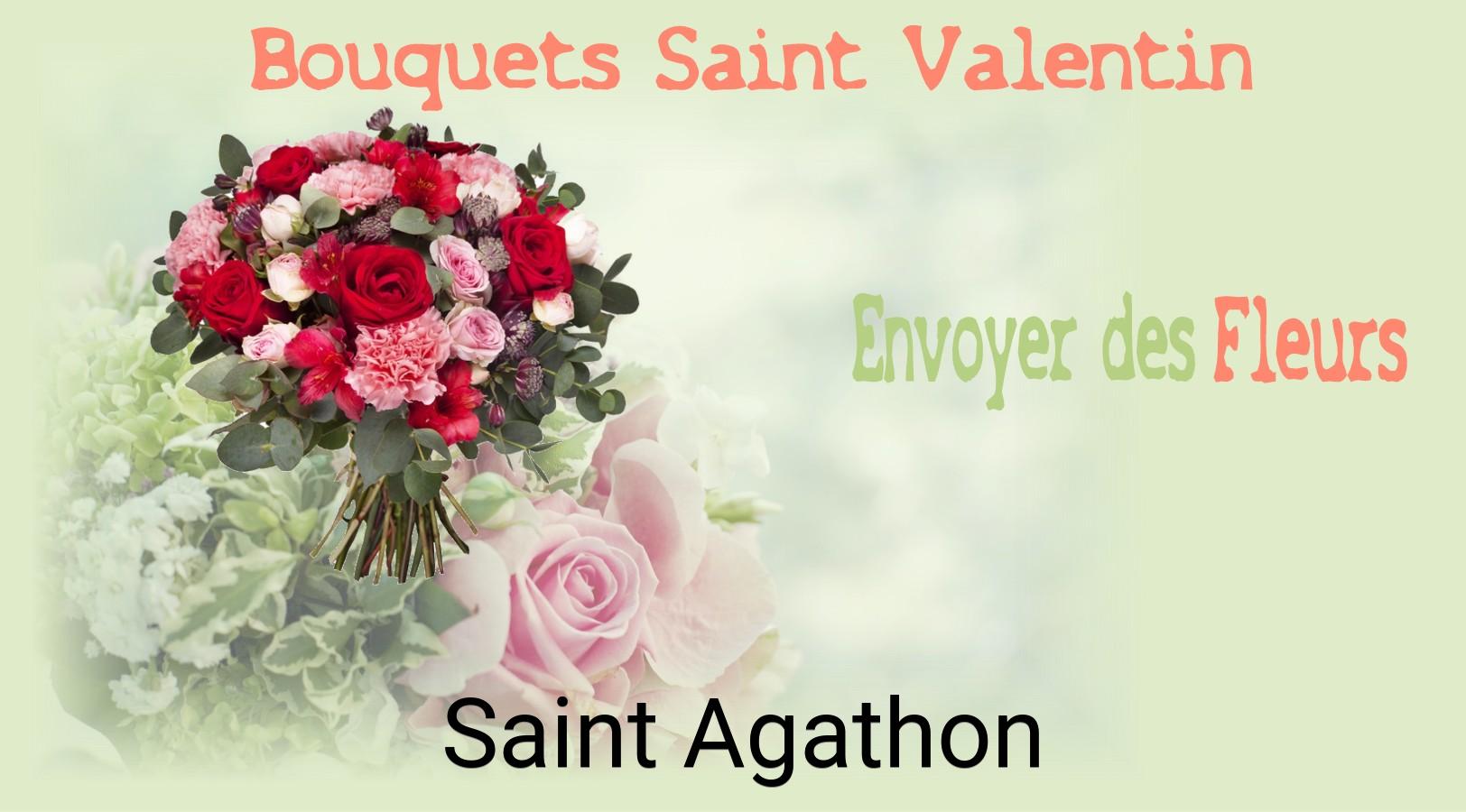 Roses de Saint-Valentin livrées à Saint-Agathon